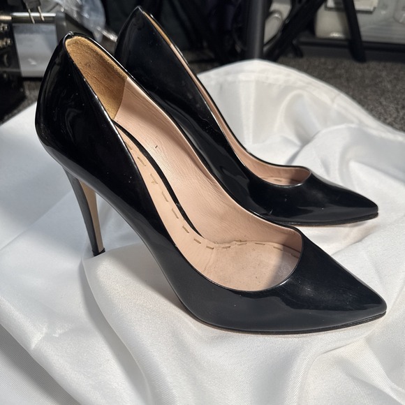 Highland Creek Shoes - Mui Mui Black Suede High Heel Shoes Sz 39